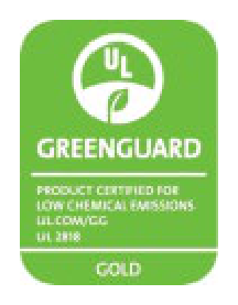 GREENGUARD Gold sertifikası